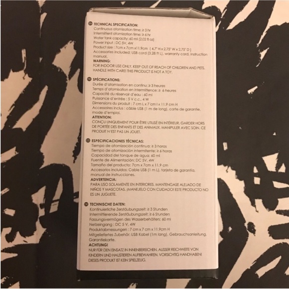 Serene House Ranger Portable Ultrasonic Aroma Diffuser in White - Aromatherapy - Picture 7 of 8